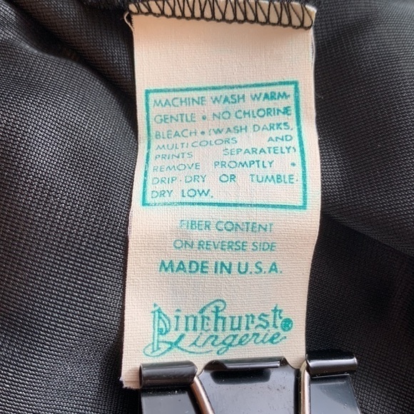 Pinehurst Black Maxi Half Slip Vintage - Picture 5 of 7